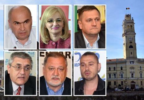 Ziua dezbaterilor: Candidaţii la Primăria Oradea se vor confrunta marţi în două dezbateri televizate, la Digi 24 şi TVR
