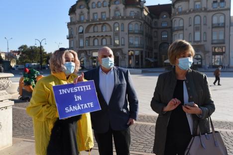 Prima zi de campanie pentru parlamentare, deschisă de candidaţii PNL, care promit legi mai bune şi sprijinirea investiţiilor: 'Dezvoltăm Bihorul, dezvoltăm România!' (FOTO)