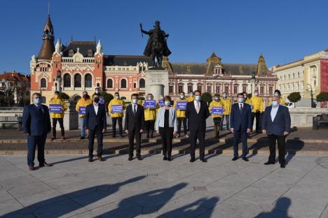 Prima zi de campanie pentru parlamentare, deschisă de candidaţii PNL, care promit legi mai bune şi sprijinirea investiţiilor: 'Dezvoltăm Bihorul, dezvoltăm România!' (FOTO)