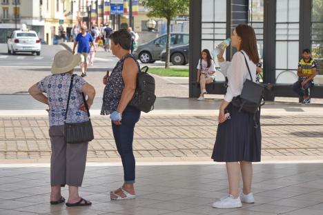 COD PORTOCALIU de caniculă în Bihor, cu temperaturi de 37-39 de grade