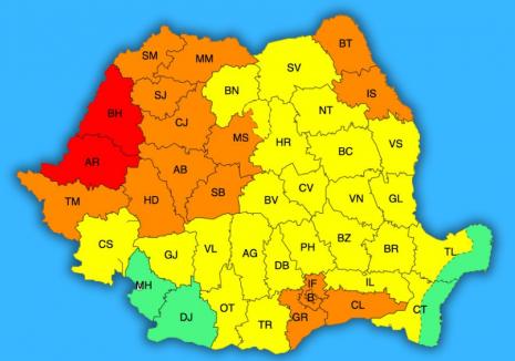 Cod ROȘU de caniculă în Bihor: temperaturi extreme și disconfort termic accentuat