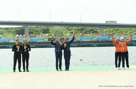 Prima medalie de aur pentru România la Jocurile Olimpice de la Tokyo: 'Pe podium am simţit fericire, mândrie' (FOTO)