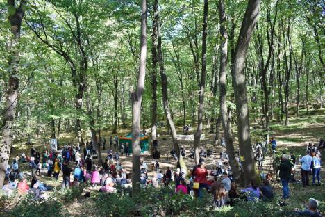 Concert în pădure: Sute de bihoreni, spectatori în pădurea care a „cântat”, în Băile 1 Mai (FOTO / VIDEO)