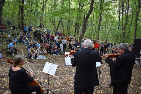 „Cântă pădurea” pentru toată familia: Concert simfonic într-o pădure de lângă Oradea