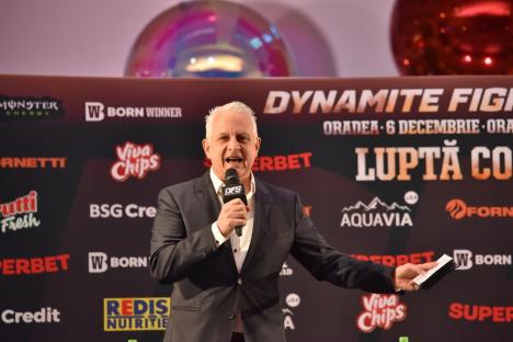 Cântarul oficial Dynamite Fight Show. Confruntarea dintre Sandu Lungu și Micuțu: “Am venit să ne batem, nu să dansăm” (FOTO/VIDEO)