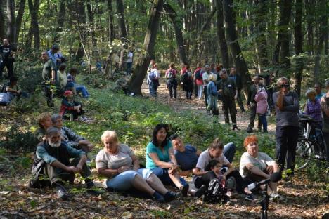 A 'cântat' pădurea din Băile 1 Mai: Sute de oameni s-au strâns la un festival menit să promoveze natura (FOTO / VIDEO)