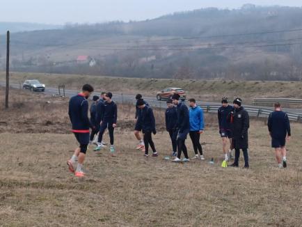 Jucătorii de la FC Bihor trag din greu în cantonament, cu gândul la promovare (FOTO)