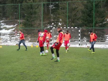 Juniorii mari de la secţia de fotbal a CSS LPS Bihorul au pregătit returul Ligii de Elită la Arieşeni