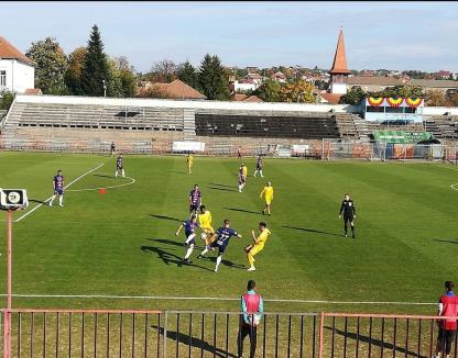 CA Oradea a pierdut meciul cu Minaur Baia Mare, care a înscris golul victoriei în ultimele secunde