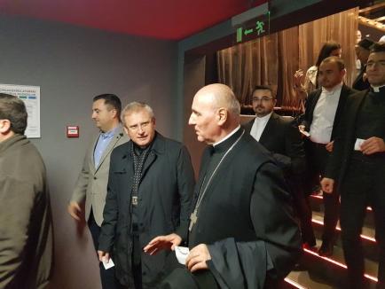 Avanpremieră emoţionantă: PS Virgil Bercea a participat la proiecţia filmului 'Cardinalul', dedicat episcopului Iuliu Hossu şi rezistenţei greco-catolice (VIDEO)