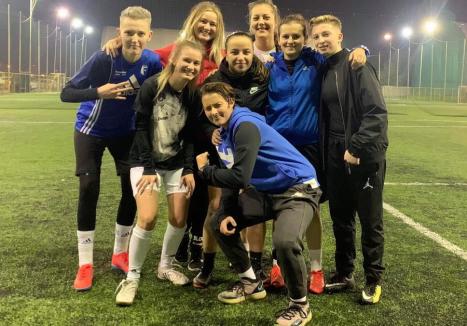 Fotbalista Carla Chişe, de la United Bihor, a fost convocată la lotul naţional U16