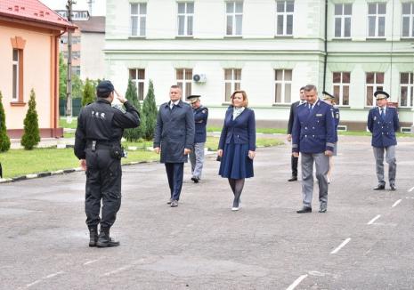 Ministrul de Interne, Carmen Dan, la Oradea: Poliţiştii de frontieră din Macedonia vor fi şcoliţi la Şcoala „Avram Iancu” din oraș (FOTO)