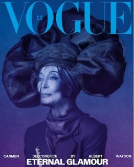 Cel mai bătrân fotomodel activ din lume: La 92 de ani, pe coperta revistei Vogue (FOTO/VIDEO)
