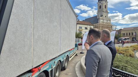 Caravana ROENEF  - O casă corect construită, din perspectivă energetică, expusă în centrul Oradiei (FOTO)