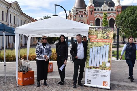 Caravana ROENEF  - O casă corect construită, din perspectivă energetică, expusă în centrul Oradiei (FOTO)