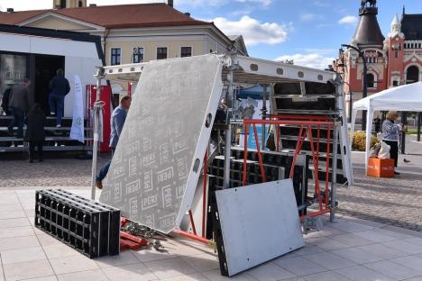 Caravana ROENEF  - O casă corect construită, din perspectivă energetică, expusă în centrul Oradiei (FOTO)