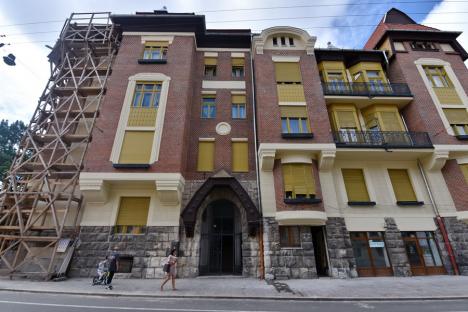 Casa Markovits-Mathézer din centrul Oradiei, în plin proces de reabilitare. A fost clasată ca monument istoric (FOTO)