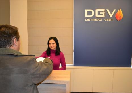 Distrigaz îşi concentrează activităţile de relații clienți în punctul de lucru din incinta Primăriei Oradea