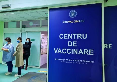 Programările la vaccinarea anti-Covid pe săptămâna viitoare, epuizate în Oradea. În județ lumea nu se înghesuie
