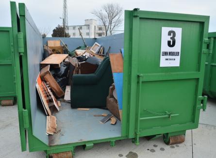 CJ Bihor construiește încă 12 platforme pentru deșeuri voluminoase. Vezi în ce localități!