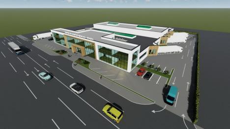 Cum va arăta și unde va fi construit centrul logistic al spitalelor orădene, cu depozit farmaceutic, spălătorie și bucătărie (FOTO)