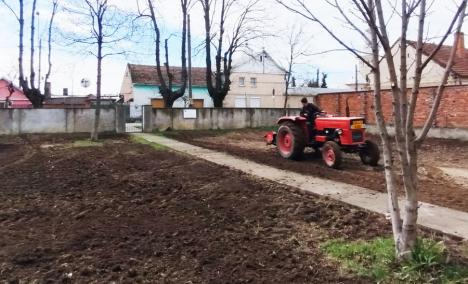 Primul poligon de mobilitate pentru folosirea bastonului alb din România se construiește la Oradea (FOTO)