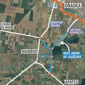 Atenție, șoferi! Începe amenajarea primei girații a centurii Nojorid, în intersecția cu DN79 Oradea – Arad. Lucrările au ajuns la 70%