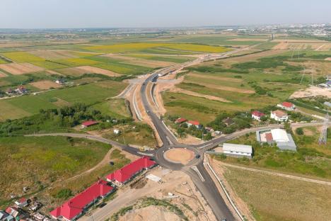 Centura Oșorhei, aproape gata de deschiderea circulației. Lucrările au ajuns la 90% (FOTO)