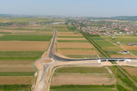 Centura Oșorhei, aproape gata de deschiderea circulației. Lucrările au ajuns la 90% (FOTO)