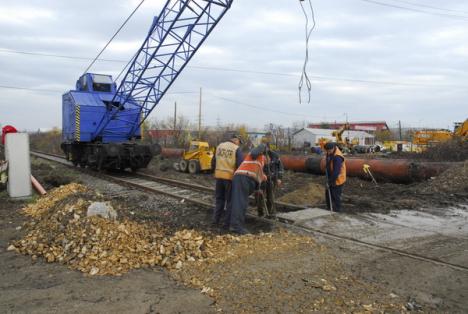 S-a închis circulaţia pe centură, în zona Metro