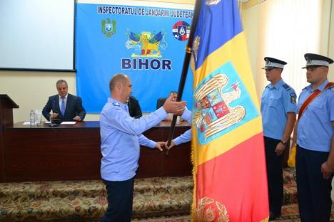 Şefi noi la Jandarmeria Bihor: Inspector şef este maiorul Ioan Bogdan, fost purtător de cuvânt al instituţiei