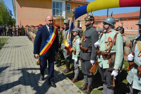 Armata Română a intrat în Bihor: Reconstituirea momentelor de acum 100 de ani a început la Piatra Craiului (FOTO / VIDEO)