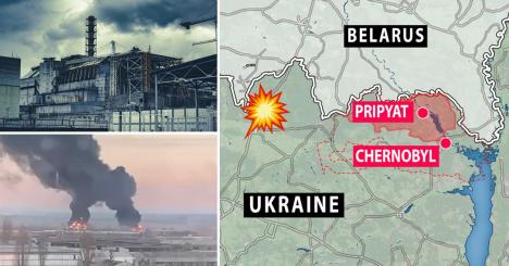 Ruşii au capturat fosta centrală de la Cernobîl. Preşedintele Ucrainei: 'Este o declarație de război împotriva întregii Europe'