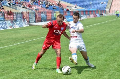 Surpriză: FC Bihor a învins lidera Gloria Bistriţa cu 2-0 (FOTO)