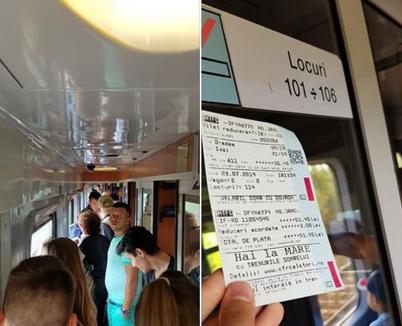 Cuc, te bagi? După ce CFR le-a vândut locuri inexistente, elevii orădeni îl provoacă pe ministrul Transporturilor să facă un drum Oradea-Iaşi cu trenul