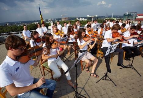 Orchestra Naţională de Tineret a Republicii Moldova, în concert la Cetatea Oradea