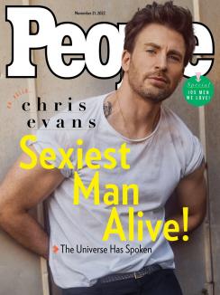 Actorul Chris Evans a fost numit cel mai sexy bărbat din lume, de revista People (FOTO/VIDEO)