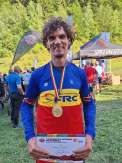 Orădeanul Ionuţ Grecu, campion naţional şi balcanic la downhill master (FOTO)