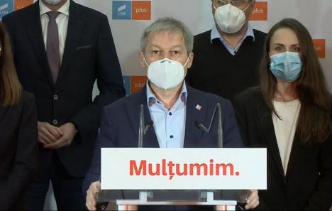 Cioloş: USR Plus este pregătită să-şi asume guvernarea, dar nu cu PSD (VIDEO)