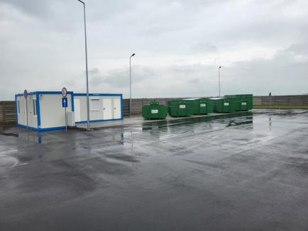 Au fost finalizate platformele pentru mai multe tipuri de deșeuri, în patru orașe din Bihor (FOTO)