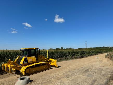 CJ Bihor: Au început lucrările la Parcul Industrial Marghita (FOTO)