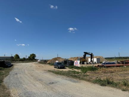 CJ Bihor: Au început lucrările la Parcul Industrial Marghita (FOTO)