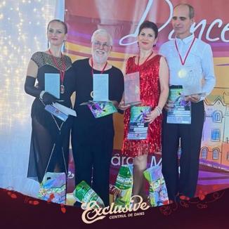 Clubul de Dans Sportiv Exclusive din Oradea s-a întors cu numeroase premii de la „Cupa Dance Art” din Târgu Mureș (FOTO)