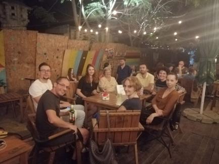 Seară de conversație în mai multe limbi străine, în Oradea