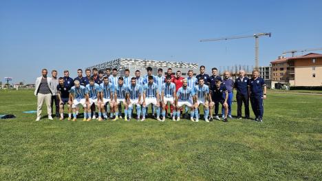 Echipa Universității din Oradea a încheiat pe podium Campionatul Național Universitar de Fotbal