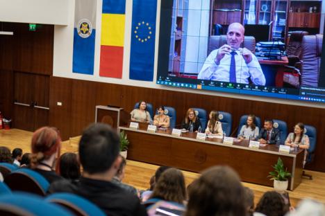 „Parlamentul elevilor” s-a reunit la Oradea: Adunarea generală a Consiliului Național al Elevilor, găzduită de Universitate