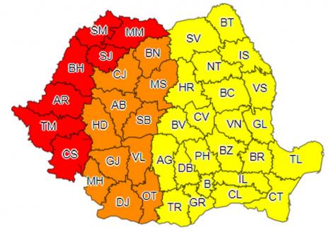 Cod ROȘU de caniculă în Bihor: Temperaturi de până la 41 de grade!