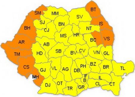 Codul galben devine portocaliu! Temperaturi de 38 de grade în Bihor