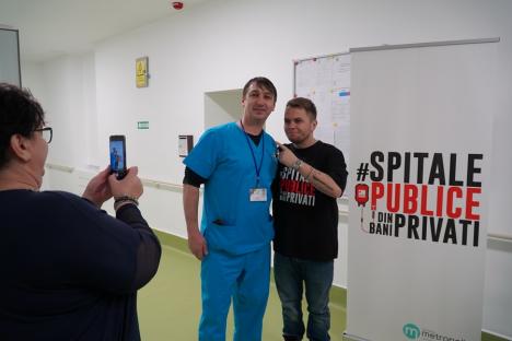 Codin Maticiuc a inaugurat secţia de spital din Oradea renovată prin fundația sa. 'Vreau să facem încă una, cu ajutorul orădenilor' (FOTO / VIDEO)