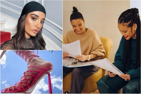 O tânără cu origini românești a creat împreună cu Rihanna noua colecție de pantofi a brandului artistei